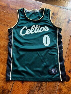 Jayson Tatum Boston Celtics #0 Youth Medium Fanatics NBA Basketball Jersey